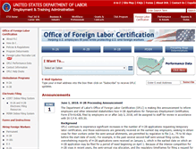 Tablet Screenshot of foreignlaborcert.doleta.gov