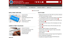 Desktop Screenshot of doleta.gov